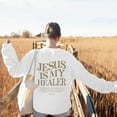 thumbnail image 6 of Women's Sweatshirts 2025 Jesus Is My Healer Sweatshirt Christian Sweatshirts Casual Pullover Tops Sweatshirt for Women, 6 of 8