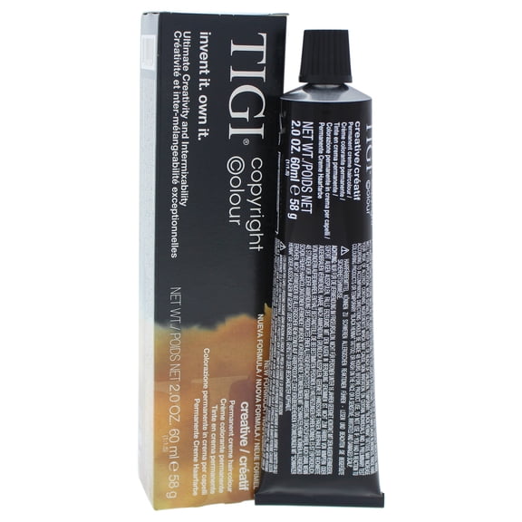 Colour Creative Creme Hair Color - # 8/34 Light Golden Copper Blonde by TIGI for Unisex - 2 oz Hair Color