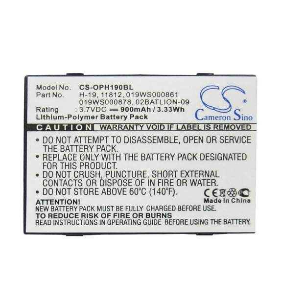 900mAh Opticon 02BATLION-09 H-19 11812 019WS000861 019WS000878 H-16 Battery for H-16B H-19B H-19a H19A H19 H-16A H16 H-19 H-16 H