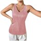 thumbnail image 2 of mfyjkho Camisetas Sin Mangas Para Mujer, Camisetas Sin Mangas De Verano Para Mujer, Con Cuello En V, Lisas, Cómodas, Informales Y Regulares. Tops Para Mujer S, 2 of 5