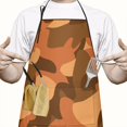 thumbnail image 2 of Camouflage Adjustable Waterproof Apron for Adults 33x27 Inch – Cooking Apron with 2 Large Pockets, Durable Polyester Bib for Kitchen, Baking, BBQ, and Home Use, 2 of 6