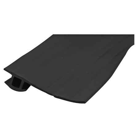 Flexible Universal Bug Strip, 84 in. Length x 1-3/8 in. Width x 7/32 in. Height, Vinyl, 7/8 in. to 1-3/8 in.