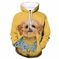 thumbnail image 2 of Sudadera con capucha con estampado 3D de perro Shih Tzu para hombre y niño, sudadera con capucha de manga larga, ropa informal de calle de gran tamaño, 2 of 5