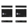 thumbnail image 3 of SIIG 4K HDMI HDBaseT Extender Over Single Cat5e/6 with RS-232, IR & PoC - Transmitter and receiver - video/audio/infrared/serial extender - HDMI, HDBaseT - over CAT 5e/6 - up to 197 ft - TAA Compliant, 3 of 5