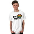 thumbnail image 3 of Two Dads Better Than One Gay Pride Men's Graphic T Shirt Tees Brisco Brands L, 3 of 5
