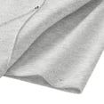 thumbnail image 4 of Timoontee Men's Solid Color Short Sleeve Round Neck Casual Fashion T-Shirt White M, 4 of 7