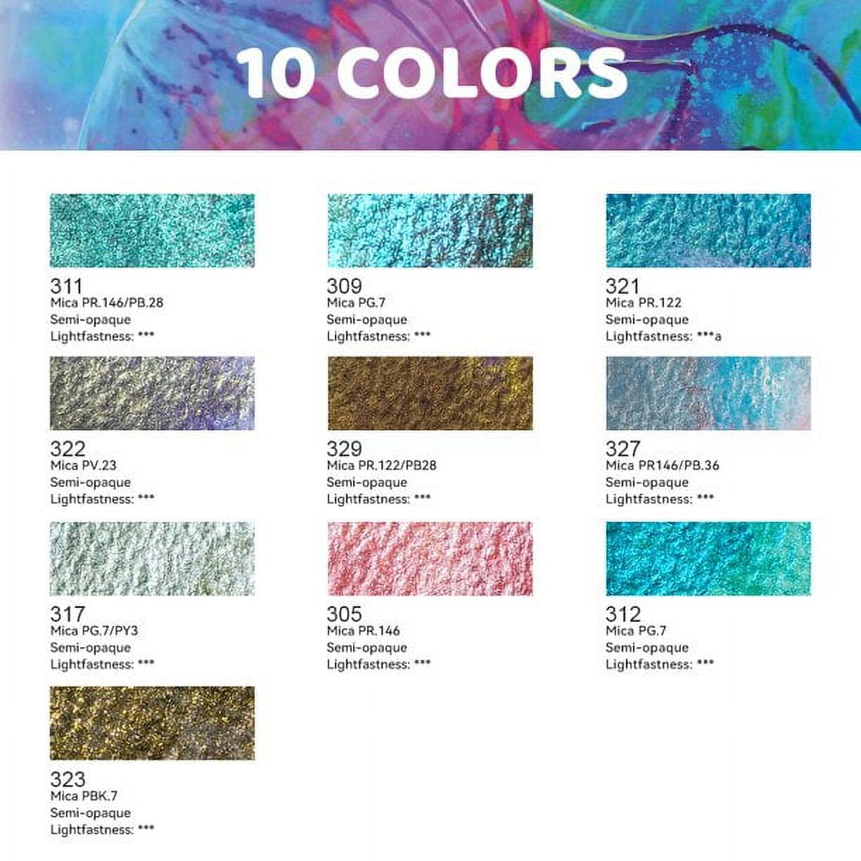 Colorations® Metallic Paint - Set of 6 Vibrant Colors for Art