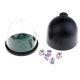 thumbnail image 2 of Anti-trampas Dice Cup Hand Wearing Cover Dice Cup Entertainment Bar Tool , Negro Baoblaze Copa de dados cubierta, 2 of 8
