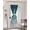 Green, variant on Nautical Anchor Navy Blue Blackout Door Curtains for French, Glass,Front, Back, Patio Door, Coastal Ocean Ombre Striped Thermal Insulated Rod Pocket Window Curtain Drapes With Tiebacks 25"x40"