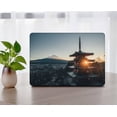 thumbnail image 3 of Hard Case Shell Cover Compatible with MacBook Pro 14 inchs with XDR Display & Touch ID Type C Cable Tie Model: M2 A2779 & A2442 M1 (Landscape 84), 3 of 5