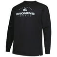 thumbnail image 2 of Men's Fanatics Black Cleveland Browns Big & Tall Coverage Scheme Long Sleeve T-Shirt, 2 of 3