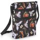 thumbnail image 3 of Bandoleras para mujer, Harry Potter, Hogwarts Gryffindor, bandolera pequeña con licencia oficial, bolso de hombro, bolso de viaje para pasaporte, fanáticos de Wizarding World, adultos y adolescentes, 3 of 8