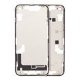 thumbnail image 1 of Remplacement du Boîtier du Cadre Central avec Bouton d'Alimentation et de Volume Compatible pour l'iPhone 14 (Version Internationale) (Poignée Utilisée: Grade A) (Lumière des Étoiles), 1 of 1