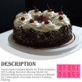 thumbnail image 4 of Inteprter Moldes para mousse Suministros para fiestas Accesorios de cocina Número de molde en relieve Fundición de dulces Die Celebration Postre Capital Cocina y Comedor Número/Rosa Inteprter HA062186-05B, 4 of 6