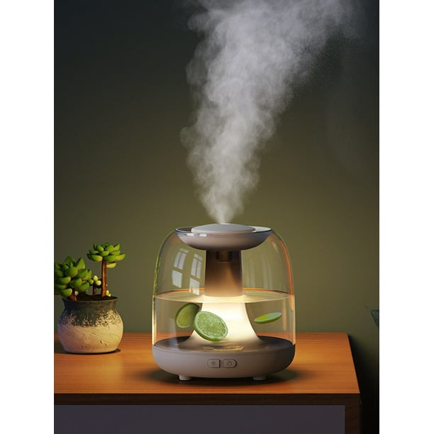 Universal - Humidificateur de brouillard froid silencieux 2 litres Petit humidificateur  d'air adapté à la chambre/salon American Plug