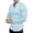 Blue1, variant on Men's Muscle Fit Dress Shirt Sport Slim Fit Long Sleeve - Stretch Performance Fabric, Moisture-Wicking Technology - Perfect for Business Meeting, Formal Event, Wedding,