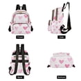 thumbnail image 4 of FORMRS Mini Backpack Purse for Women Travel Daypack Casual Shoulder Bag, Geometric Love, 4 of 7