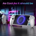thumbnail image 5 of Soft Silicone Protective Case for PlayStation Portal, 8 Thumb Grip Caps 2 Precision Ring for PS Portal-White, 5 of 8