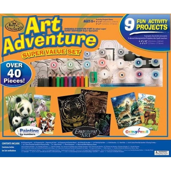 ROYAL LANGNICKEL ART 9 Art Adventure Projects Orange Box