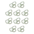thumbnail image 1 of Sonducket 3 uds. De bandas de goma para el pelo, lazos, accesorios bonitos, diademas para niñas, mujeres, tocado, Color caramelo, decoración Verde 10piezas, 1 of 6