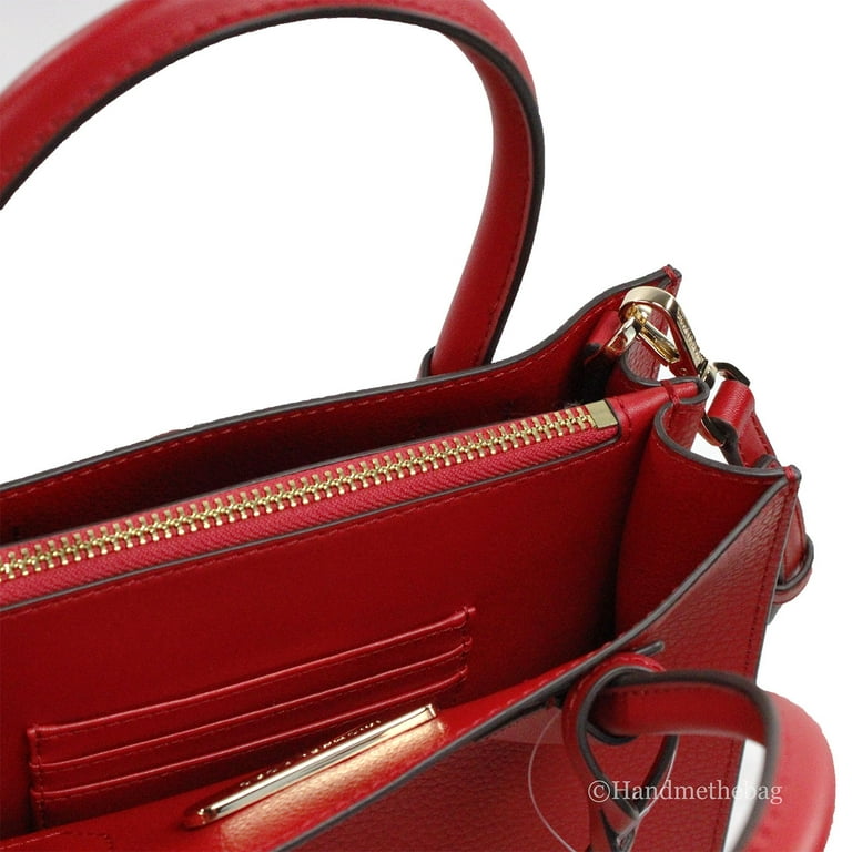 Michael Kors Womens Mercer Medium Messenger Pebbled Leather Crossbody Bag, Bright Red 35S1GM9M2L-Bred Michael Kors Womens Mercer Medium Messenger Pebbled Leather Crossbody Bag, Bright Red 35S1GM9M2L-Bred