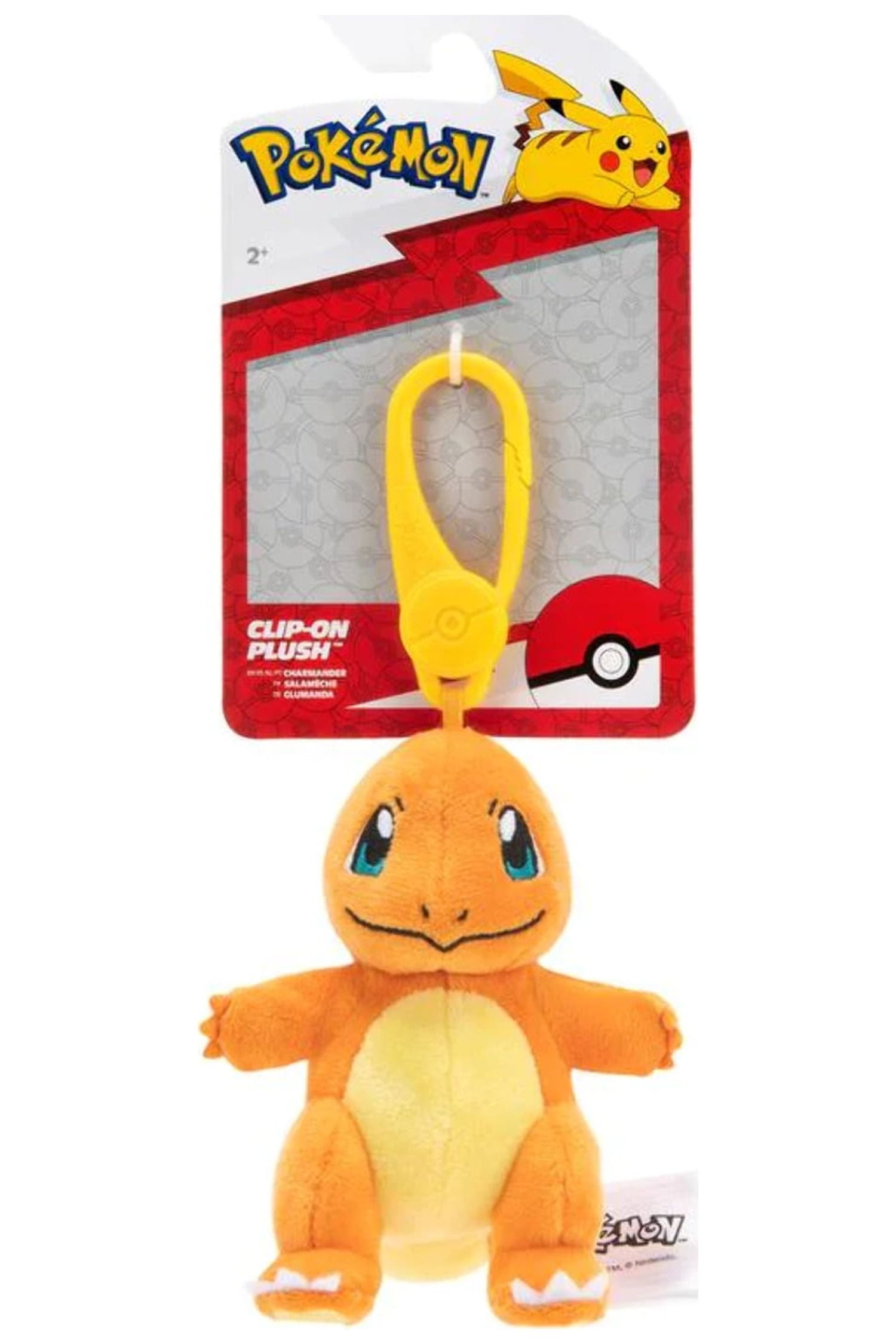 Peluche Pikachu sonore et lumineux, Power Action - Pokémon - Jazwares