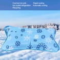 thumbnail image 3 of Almohada Fresca Para Dormir, Relajar Los Músculos, Diseño De Soporte De Ranuras, Cojín De Hielo Impermeable, Doble Uso De Inyección De Agua E Inflado De Aire, 3 of 7