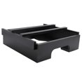 thumbnail image 3 of Paper Plate Dispenser, Under Cabinet Bamboo Plates Holder, Black, 3 of 5