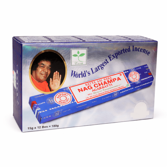 Satya Sai Baba Nag Champa Incense Sticks, 100-gram (Pack of 2) Incense