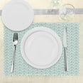 thumbnail image 3 of Ambesonne Japanese Place Mats Set of 4, Ocean, Standard Size, Sky Blue White, 3 of 6