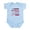 Sky Blue, variant on CafePress - Angel 1 (Grandma BC) Infant Bodysuit - Baby Light Bodysuit, Size Newborn - 24 Months