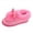 Pink, variant on Women's on Fuzzy Slippers Knit Memory Foam with Arch Support Lined Chenille Anti- Sole Print Fuzzy Plush House Shoes for Women Indoor Outdoor Bride Gifts