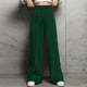 thumbnail image 1 of WILLBEST Pantalones Casuales para Mujer, Cómodos, de Color Sólido, de Cintura Alta, con Cordón Ajustable, Largos, Sueltos, de Pierna Ancha, de Moda. Mediana, 1 of 7
