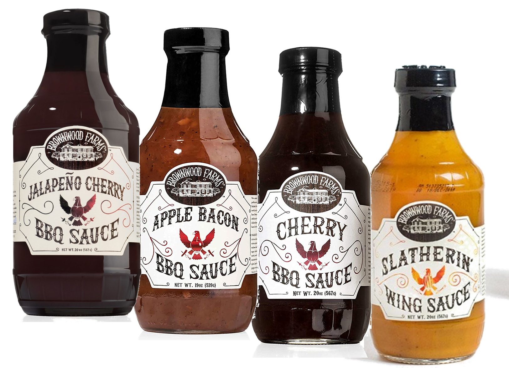 Brownwood Farms BBQ Sauce Cherry, Jalapeno Cherry, Apple Bacon