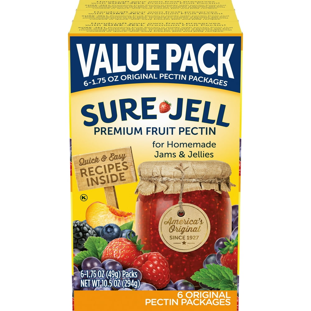 SureJell Original Premium Fruit Pectin for Homemade Jams & Jellies