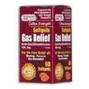 Major Ultra Strength Gas Relief Tablets, 180 mg, 60 Count