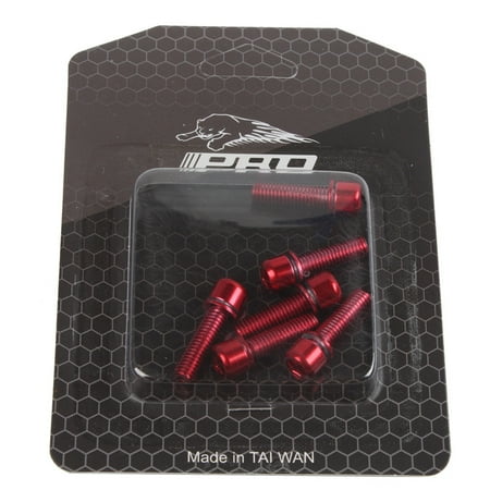 

IIIPRO MTB Bicycle Handlebar Screws Titanium-plated Colorful Screws M5*18MM stem riser screws