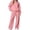 Pink, variant on Dzrciro Two Piece Sets for Women, Plus Size Long Sleeve Bow Printed Hoodies and Elastic Waist Wide Leg Pants, Comfy Althletic Outdoor Sweatsuits S‑3XL
