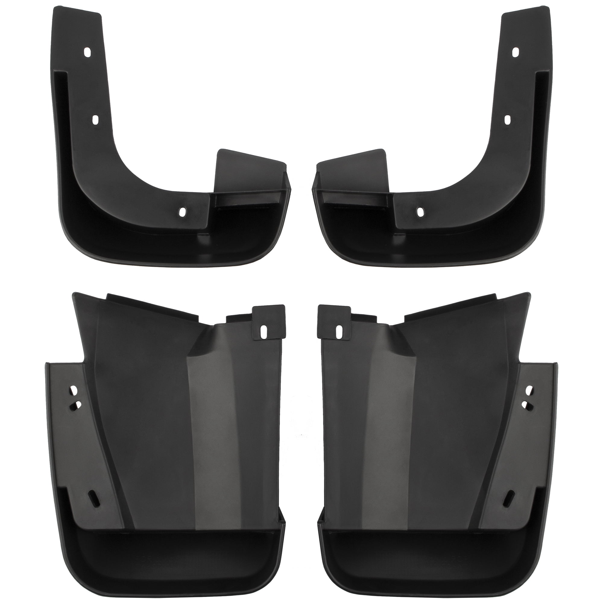BOXI (Set of 4) Front and Rear Side Mud Flaps Splash Guards Mudflaps Fits for Honda Civic 2006 2007 2008 2009 2010 2011 Sedan 4-Door (Not fit Coupe Models)