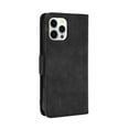 thumbnail image 6 of iPhone 13 Mini Case, Wallet case for iPhone 13 Mini, PU Leather Folio Protective Phone Cover Magnetic Closed Bumper Soft TPU Shockproof Flip Case for Apple iPhone 13 Mini, Black, 6 of 8