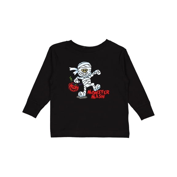 Inktastic Monster Mash Boys or Girls Long Sleeve Toddler T-Shirt