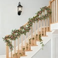 thumbnail image 6 of 6FT Rose Vine Artificial Flower Garland Fake Hanging Rose Ivy Plants for Wedding Home Party Garden Arrangement Decor Pack of One for Indoor Outdoor Wall Decor ((Hot Pink), 6 of 6