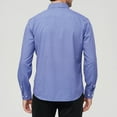 thumbnail image 3 of WREESH Mens Classic Fit Button Down Long Sleeve Shirt Casual Woven Lightweight Comfort Tops, 3 of 4