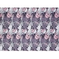 thumbnail image 2 of Zelouf Floral Jacquard Taffeta  , Sewing, DIY, Crafts Fabric by the Yard, Gray/pink, 5 Yard, 2 of 2