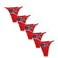 thumbnail image 1 of Aayomet Bikini en Coton sous-Vêtements pour Femmes String (Rouge, m), 1 of 3