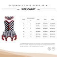 thumbnail image 7 of iiniim Girls Ballet Dance Tutu Dress Halter Neck Sleeveless Sequins Pompoms Circus Clown Party Black&Red 12, 7 of 7