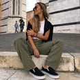 thumbnail image 3 of Emma Shoes Canvas Slip On Sneakers for Women, Canvas Slip On Shoes for Women, Low Top Casual Flats (Black, 10), 3 of 5