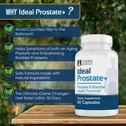 Ideal Prostate - Powerful Prostate Supplement for Men – Natural Prostate Relief with Saw Palmetto, Beta Sitosterol, Lycopene, Zinc, Horsetail & Vitamin D3 – 60 Capsules