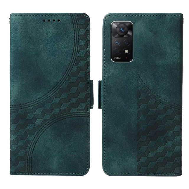 Funda GANGXUN para Xiaomi Redmi Note 12 Pro 4G con diseño acolchado elegante, cuero PU, protección total y ajuste preciso