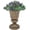 Bronze, variant on HOWEN 20''H Garden Plastic Urn Vintage Tall Planter Urn Patio Large Flower Pot Porch Planter Large Planter for Indoor Outdoor Plant, Bronze